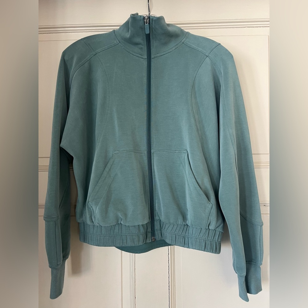 lululemon athletica Teal Bomber Jacket